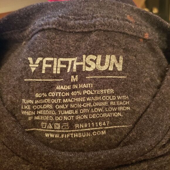 Fifth Sun Vintage Iron Built for Speed Motor Tee Size Medium - Picture 6 of 9